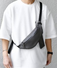 SHIPS any MEN/SHIPS any: スプリット レザー ボディバッグ (カードケース付き) 25SS/507867602