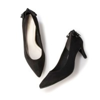 Launa lea/ラウナレア Launa lea 【25SS】7cmバックダブルリボンポインテッドトゥパンプス(0588)/507867766