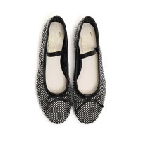 Launa lea/ラウナレア Launa lea 【25SS】ラインストーンチュールバレエシューズ(S150)/507867769