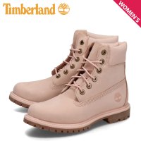 Timberland/ティンバーランド Timberland ブーツ 6インチ プレミアム ウォータープルーフ レディース 防水 6IN PREMIUM BOOTS W WP ピンク/507867919