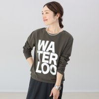 Aletta vita/アレッタ ヴィータ Aletta vita 箔プリント2WAY長袖カットソー/507868185