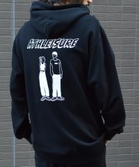 MODISH GAZE/モディッシュガゼ MODISH GAZE カップルイラスト裏毛フーディ（ATHLEISURE）/507868230