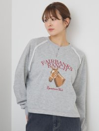 RETRO GIRL/レトロガール RETRO GIRL ヘンリーネックトレーナー/507868333