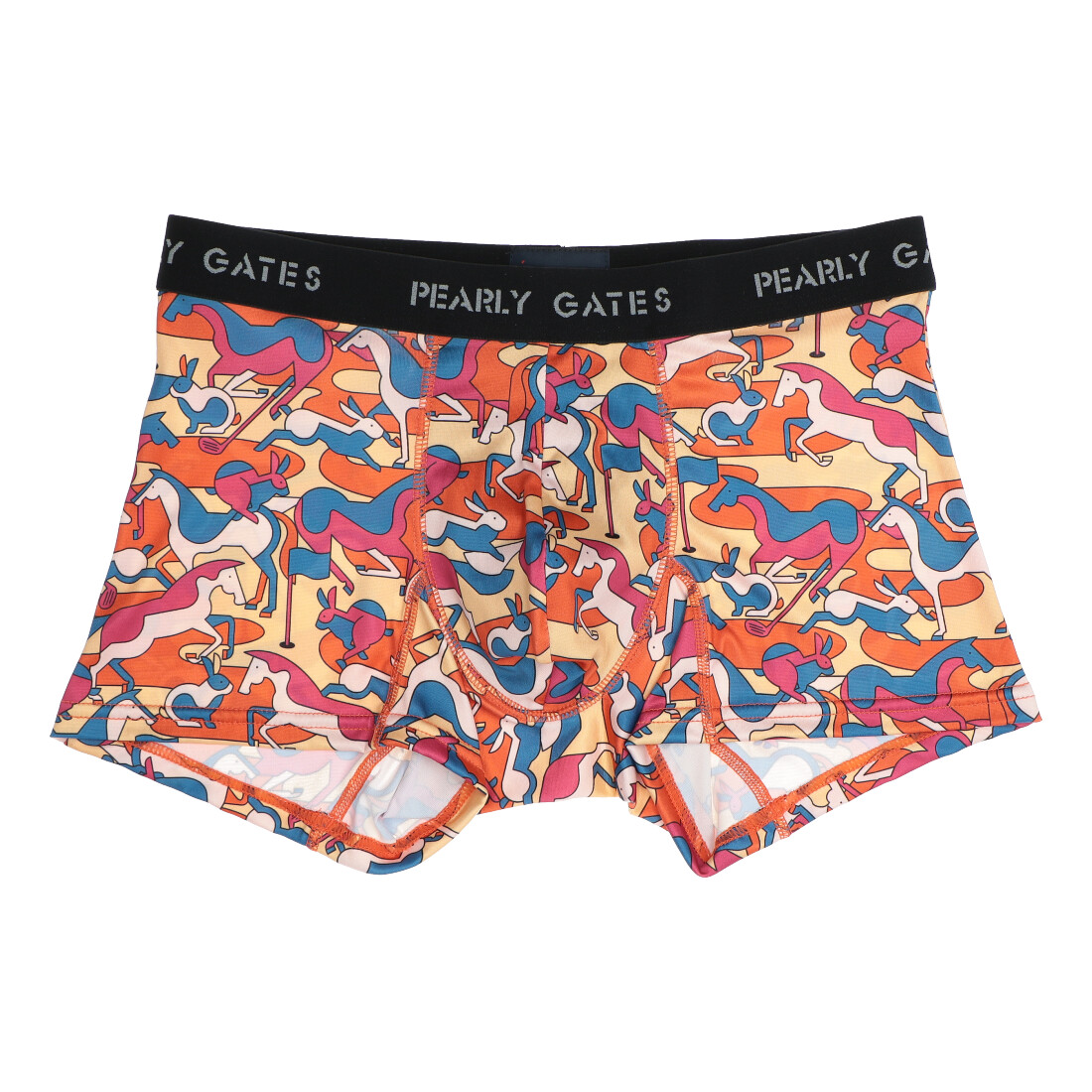 PEARLY GATES - パーリーゲイツ  フルーツ柄パンツ グラフィティロゴ柄 ボクサーパンツ 前閉じ | PEARLY GATES (Men