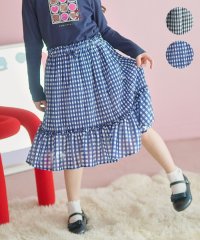 KUMIKYOKU KIDS/【110－140cm】ギンガムチェックプリーツ スカート/507868439