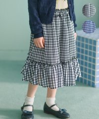 KUMIKYOKU KIDS/【150－160cm】ギンガムチェックプリーツ スカート/507868440