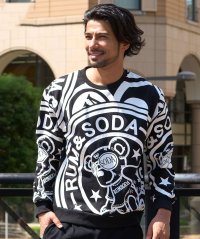 SB Select/シルバーバレットセレクト SB Select RUMSODA ダブルフェイスパネルptトレーナー/507869004
