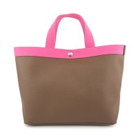 Herve Chapelier/エルベシャプリエ Herve Chapelier トートバッグ ペブルド グレイン コーテッド キャンバス スクエアトートB5(M) 704GP 6454F T/507869095