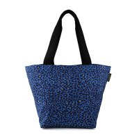 Herve Chapelier/エルベシャプリエ Herve Chapelier トートバッグ ベーシックナイロン 舟型ショルダーL 925F F32 PANTHERE BLEUE/507869120