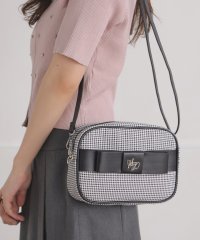 SECRET DOOR/シークレットドア SecretDoor りぼん リボン ショルダーバッグ ショルダー 肩掛け 斜め掛け 斜めがけ キルト キルティング 千鳥 千鳥柄 チェック柄/507869163