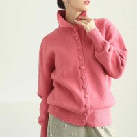 Sawa a la mode/サワアラモード Sawa a la mode ころんと可愛いくるみボタンニットトップス/507869168