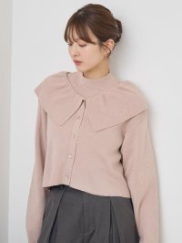 RETRO GIRL/レトロガール RETRO GIRL フリル襟カーデニットSET/507869247