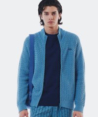 LACOSTE Mens/ラコステ LACOSTE バスケットニットジップアップ / ダブルジップ ドライバーズニット/506103948
