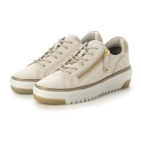 fitfit/アウトステッチレザースニーカー/507798035