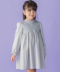 BeBe Petits Pois Vert/スモッキングワンピース(95~150cm)/507805422