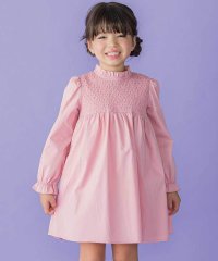 BeBe Petits Pois Vert/スモッキングワンピース(95~150cm)/507805422