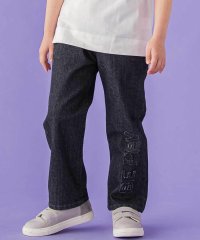 BeBe Petits Pois Vert/フリンジパッチロゴ入りストレッチデニムパンツ(95~160cm)/507805436