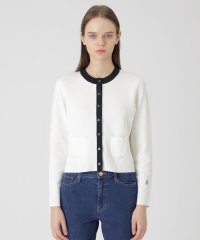 BLUE LABEL CRESTBRIDGE/コットンポリエステルスムースニットカーディガン/507833545