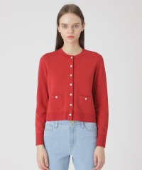 BLUE LABEL CRESTBRIDGE/コットンポリエステルスムースニットカーディガン/507833545