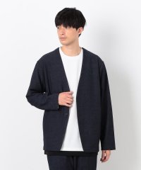 COMME CA ISM MENS/【セットアップ対応】デニムライクジャージー ノーカラージャケット/507834871
