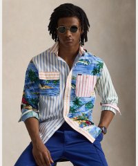 POLO RALPH LAUREN/クラシック フィット パッチワーク オックスフォード ワークシャツ/507836524