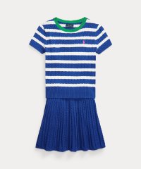 POLO RALPH LAUREN/(ガールズ 7才～16才)ストライプド コットン セーター & スカート セット/507836624