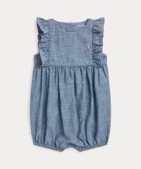 POLO RALPH LAUREN/(ベビー)インディゴ シャンブレー バブル ショートオール/507836652