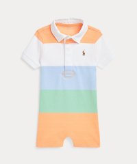 POLO RALPH LAUREN/(ベビー)ストライプド コットン ジャージー ラグビー ショートオール/507836660