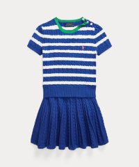POLO RALPH LAUREN/(ガールズ 2才～6才)ストライプド コットン セーター & スカート セット/507836680