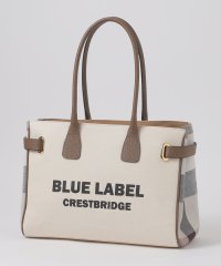 BLUE LABEL CRESTBRIDGE/ロゴプリントハトメトート/507840048