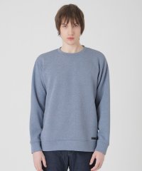 BLACK LABEL CRESTBRIDGE/デニムライクブリスターチェックスウェットシャツ/507853190