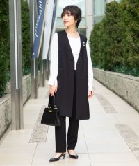 NOLLEY’S/◇【WEB限定】ウォッシャブルドライタスランスリットジレ/507867102