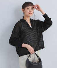 green label relaxing/メッシュ スキッパー ニット プルオーバー －ウォッシャブル－/507869791