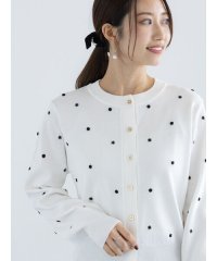 Te chichi/ドットビーズ刺繍カーディガン/507870418
