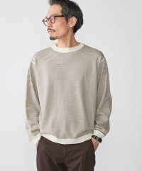 SHIPS MEN/SHIPS:〈洗濯機可能〉14ゲージ マイクロボーダー ウール スウェット ニット/507870780