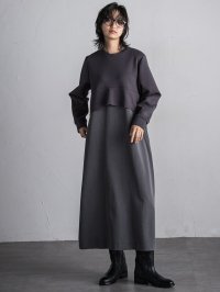 MAYSON GREY/メイソングレイ MAYSON GREY ペプラムドッキングワンピース≪手洗い可能≫/507870991