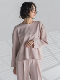 la.f…(Lsize)/ラ エフ エルサイズ la.f…(Lsize) 【大きいサイズ】パーフェクトジャージカットソー≪洗濯機で洗える≫/507870994