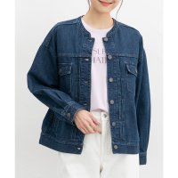 Honeys/ハニーズ Honeys マオカラーブルゾン アウター ジャンパー ブルゾン ジャケット マオカラー デニムジャケット デニム ツイル 綿100％ レディース/507871014