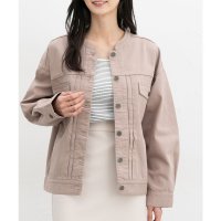 Honeys/ハニーズ Honeys マオカラーブルゾン アウター ジャンパー ブルゾン ジャケット マオカラー デニムジャケット デニム ツイル 綿100％ レディース/507871014