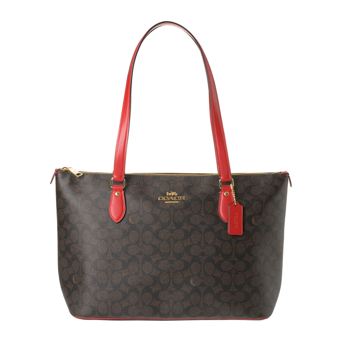 最終値下げ！　コーチ　COACH トートバッグ COACH コーチ トートバッグ レディース シグネチャー ジップ