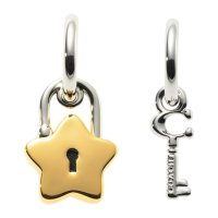 COACH/コーチ COACH ピアス スター パッドロック アンド ミスマッチ ハギー ピアス CY096 A31 GOLD/SILVER/507871130