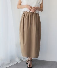 ELFRANK/エルフランク ELFRANK バックスリットコクーンスカート【洗える】/507871257
