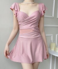 SEU/エスイーユー SEU フリルショルダーワンピース水着【返品不可商品】/507871370