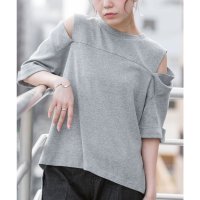 JUNGLE JALOPY/ジャングルジャロピー JUNGLE JALOPY ショルダーオープン半袖Tシャツ/507871463