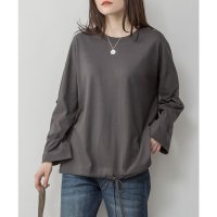 JUNGLE JALOPY/ジャングルジャロピー JUNGLE JALOPY 長袖裾バルーン2wayカットソー トップス Tシャツ 長袖 ロンT カットソー 秋 冬 レディース 大きいサイ/507871478