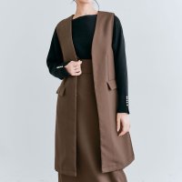KiraKiraShop/キラキラショップ KiraKiraShop ジレ《ノーカラージレジャケット 全5色 3サイズ》 ［jco0059］/507871571