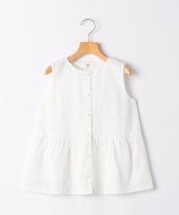 SHIPS KIDS/SHIPS KIDS:80～90cm / レース ペプラム ノースリーブ ブラウス/507871745