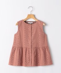 SHIPS KIDS/SHIPS KIDS:80～90cm / レース ペプラム ノースリーブ ブラウス/507871745