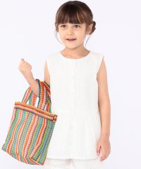 SHIPS KIDS/SHIPS KIDS:100～130cm / レース ペプラム ノースリーブ ブラウス/507871746