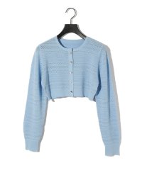 MIDIUMISOLID/MIDIUMISOLID for Ladies レース編みショートカーディガン/507871783